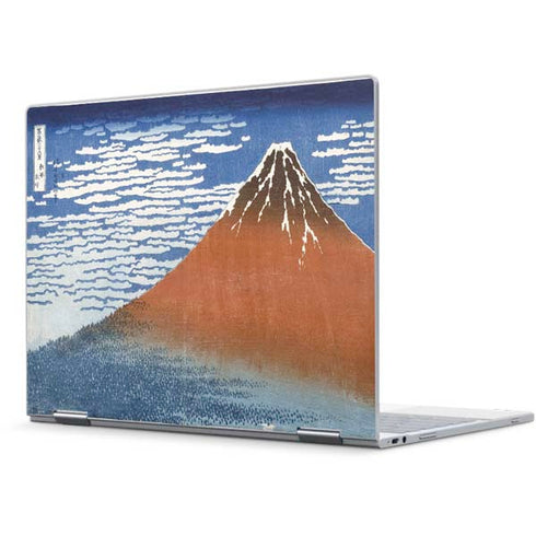 Hokusai Fuji Mountains in clear Weather Pixelbook Skin